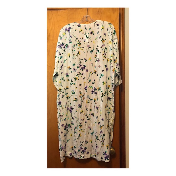 NWT LOFT Floral Duster💜 - Picture 5 of 5